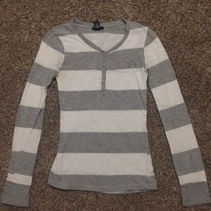 Rue21 Striped long sleeve shirt